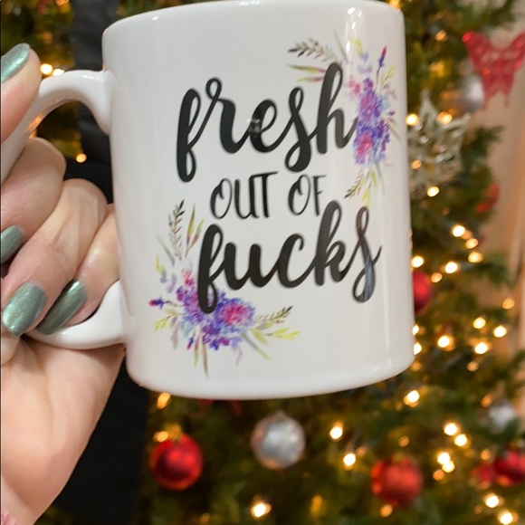 2/$24 Coffee Mugs Fresh out of F**ks! - Picture 1 of 1